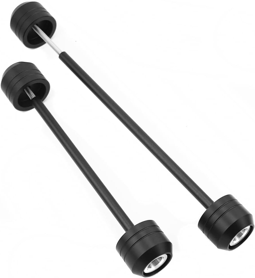 Front Rear Axle Wheel Crash Protector for Brutal 800 RR Turismo Veloce Lusso Dragster RC SCS Frame Slider Fork Swing Arm Crashing Protection Pad Cover Guard Cap (Silver,for Turismo Veloce 800 18-25)