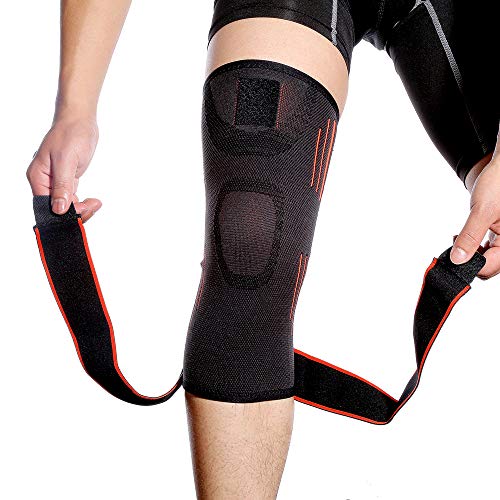 Andoer Joelheiras protetivas profissionais joelheiras esportivas joelheiras para corrida ao ar livre