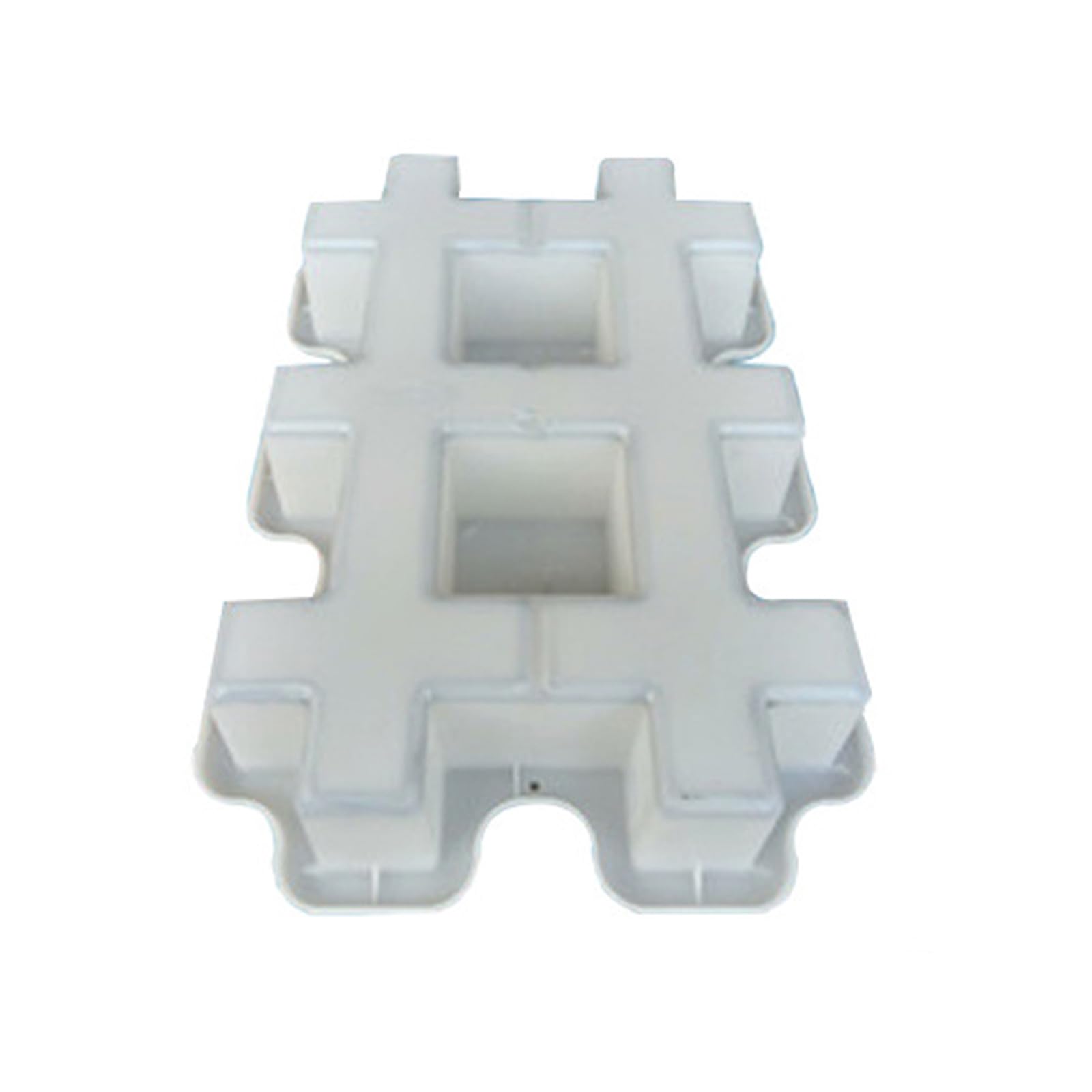 Moule réutilisable à double grille pour pavés de gazon et allées sans outil