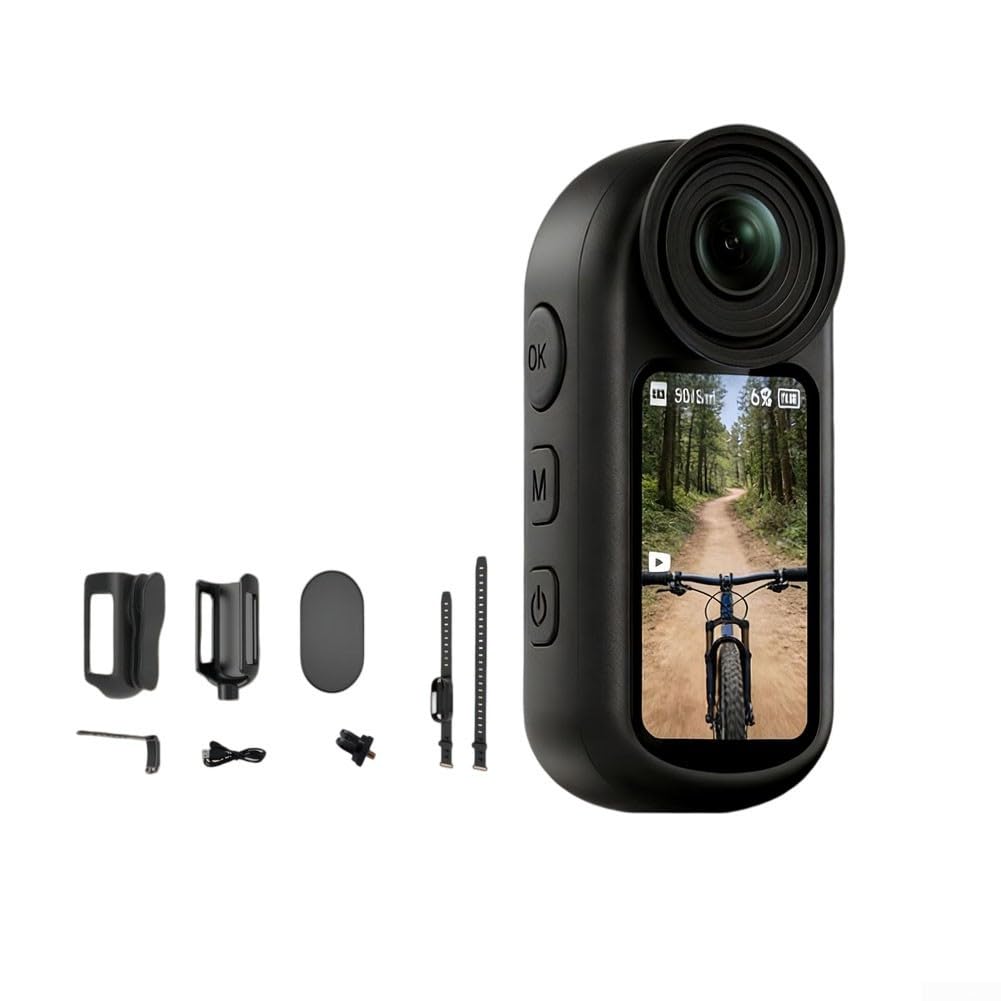 Caméra d'action portable 4K pour filmer vos vacances et sports de plein air