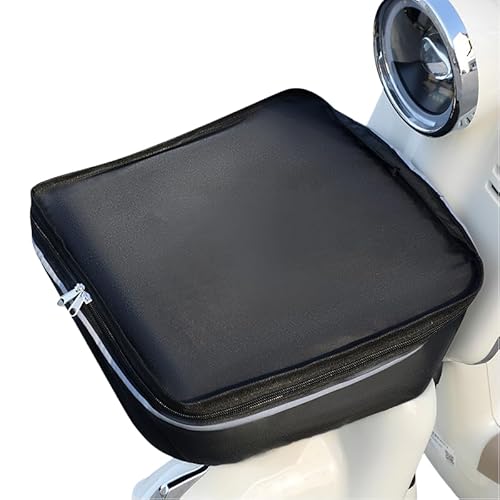 【2025年のNEWスタイル】自転車 カゴカバー 厚手 ナイロン素材 前後カゴ兼用 大きいサイズ 防水 防塵 日焼け防止 遮光 散乱防止 梅雨対策 通勤 通学 ファスナー両開き 雨よけ 電動アシスト車対応(9インチ:31.5*30*26CM)