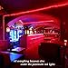 Red LED Lights, 16ft Rope Lights, Flexible and Connectable Strip Lighting, Waterproof for Indoor Outdoor Use, 360 Beam Angle, High Brightness for Home Christmas Thanksgiving Halloween