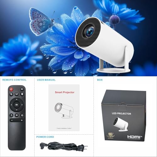 Thunrlge Mini Portable Projector 4K WiFi 6 BT 5.2 HY300 の商品画像 7