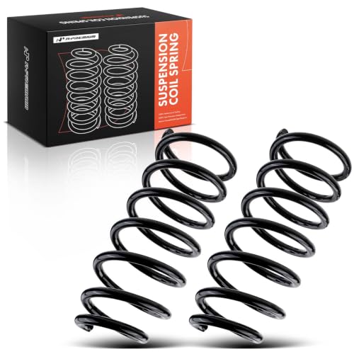 Image of A-Premium 2-Pack Rear Suspension Coil Spring Set Compatible with Honda