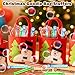 Bulk Christmas Party Favors Toys Gifts for Kids 64 Pack,Xmas Mini Bubble Wands Non Candy Treats Trinkets Goodie Bag Stocking Stuffers Fillers for Toddlers,Christmas Classroom Prizes Games for Students