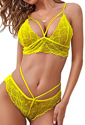 Image of Special Babydoll Bikini Set| Non-Padded Bra & Panty|Nightwear /Beautiful Lingerie for Couples Honeymoon /First Night /Anniversary for Women