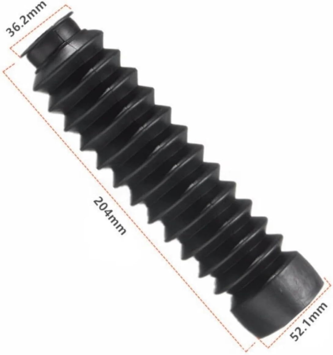 for Honda ATC Big Red 250ES 1985-1987 Front Fork Shock Boots Black