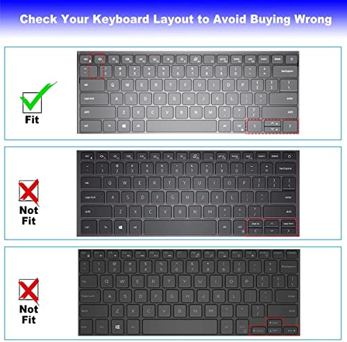 Protector de teclado para Dell Inspiron 14 2-en-1 miniatura 2