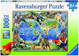 Ravensburger Animals of the Earth 100 Piece Jigsaw Puzzle for Kids Age 6 Years Up