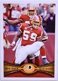 2012 Topps #391 Washington Redskins Team Trading Card in a Protective Case - Washington Redskins