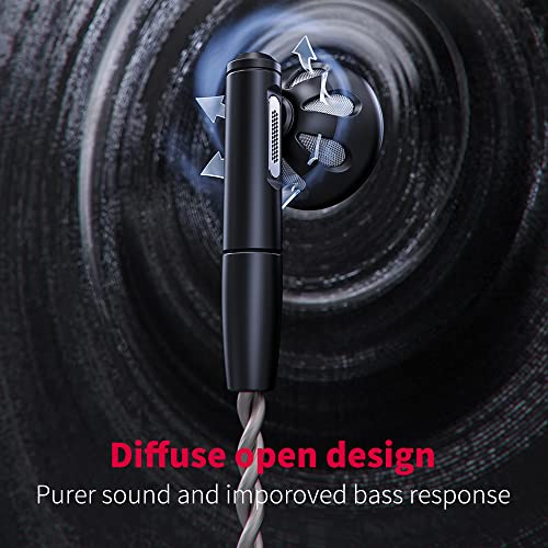 Fiio Ff5 Carbon-Based Dynamic Driver In-Ear Earphone Clear Sound & Wide Soundstage With 3.5Mm/4.4Mm Mmcx Cable, Alumium Shell #TOP6