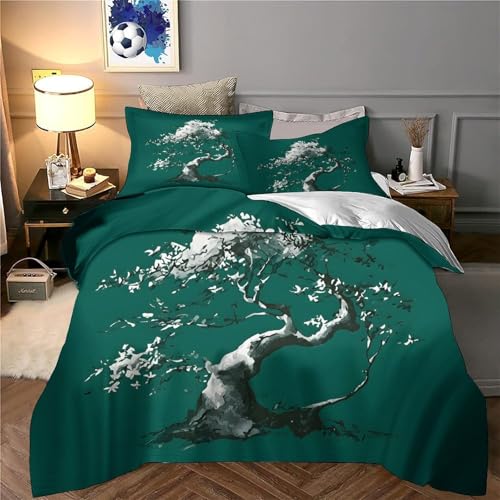 Parure de lit bonsaï 3D en microfbre 140x200 pour enfant