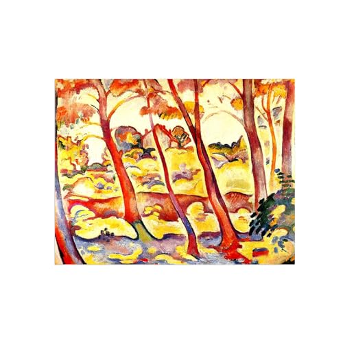 Tableau Georges Braque Paysage de La Ciotat pour la décoration murale du salon de maison