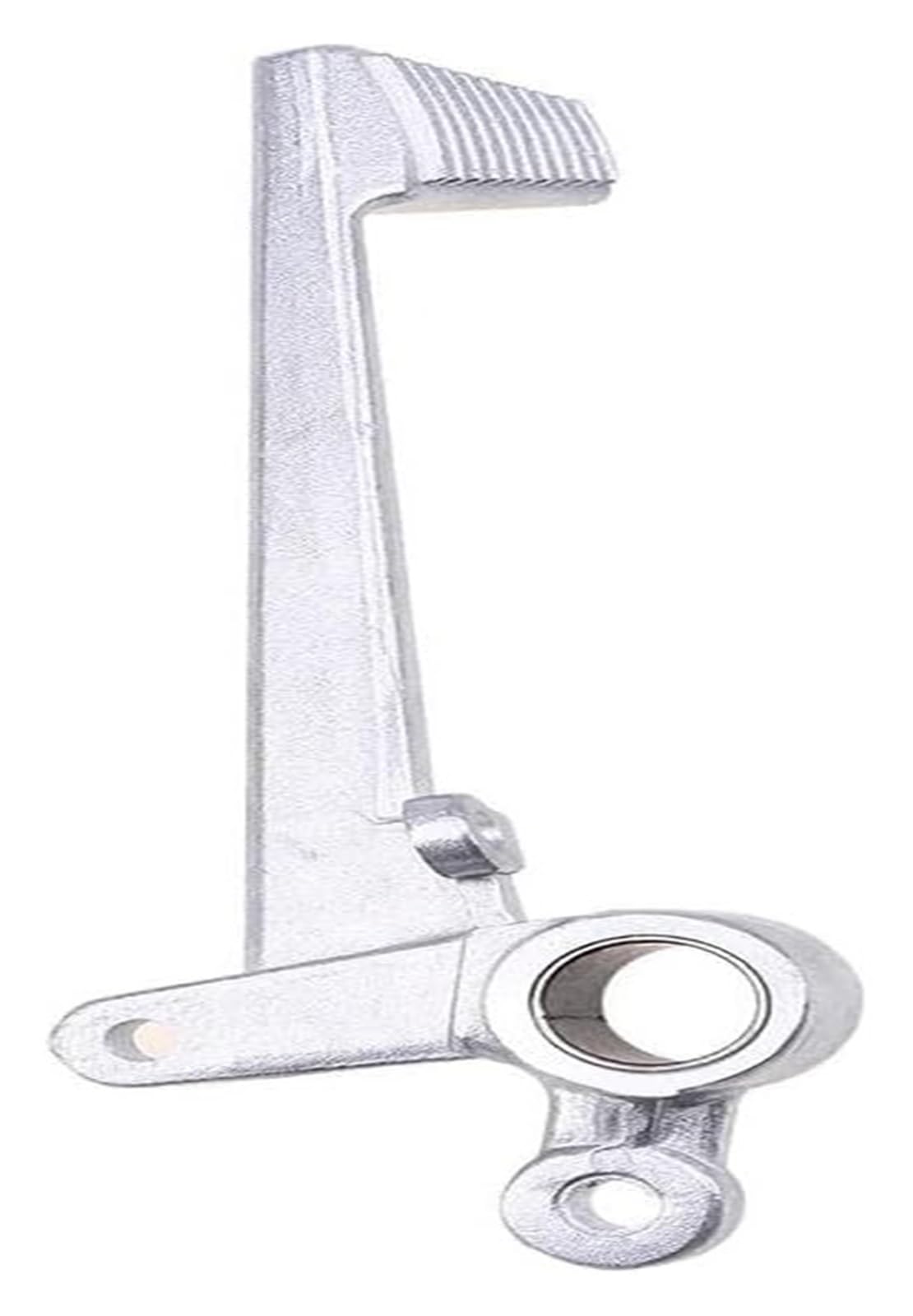 Estribera Reposapiés para CBR 1000RR 2004-2007 Estriberas Traseras Motocicleta Palanca Pedal Freno Manijas Freno Scooter Motocross Palanca Pie Pedal De Freno Trasero Estriberas Moto(Plata)