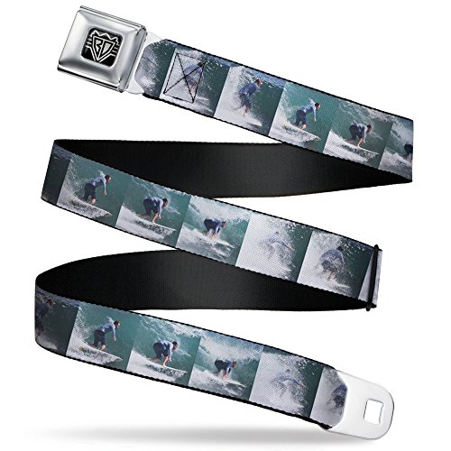 Ceinture homme enfants en tissu noir avec boucle réglable accessoire pantalon universel