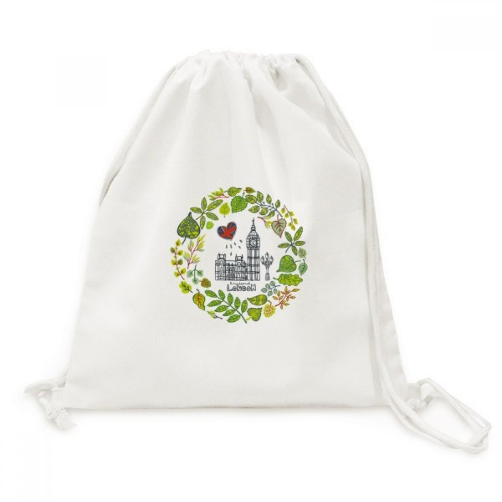 Sac léger Toile Drawstring Backpack Big Ben contre les sacs lourds