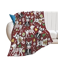 COMIO Panda Blanket Cute Animal Print Throw Blankets For Couch Sofa Stuff Decor Lightweight Soft Cozy Plush Flannel Bedding Girls Boys Kids Women Man Adu
