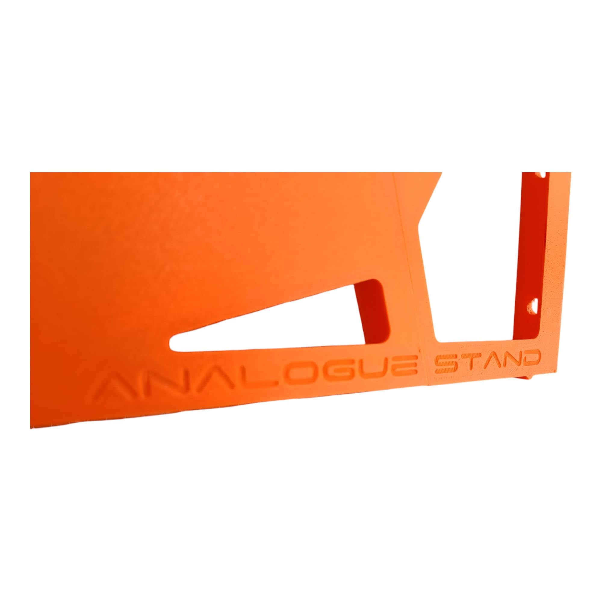SMB Acid Console Support de bureau pour 2 synthétiseurs Behringer TD-3 et RD-6, orange fluo, angle de 15° et 60°