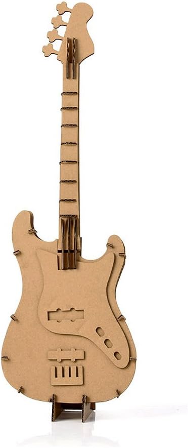 Paper Maker DIY Guitar Cardboard Model Creative Craft Art Home Decoration