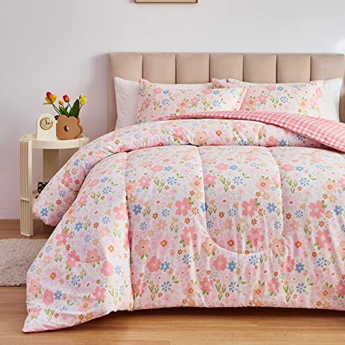 Joyreap 3Pcs Cotton Comforter Set For Girls thumb #1