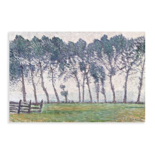 Poster Rainy Weather Alfred William Finch toile sans cadre 30x45cm