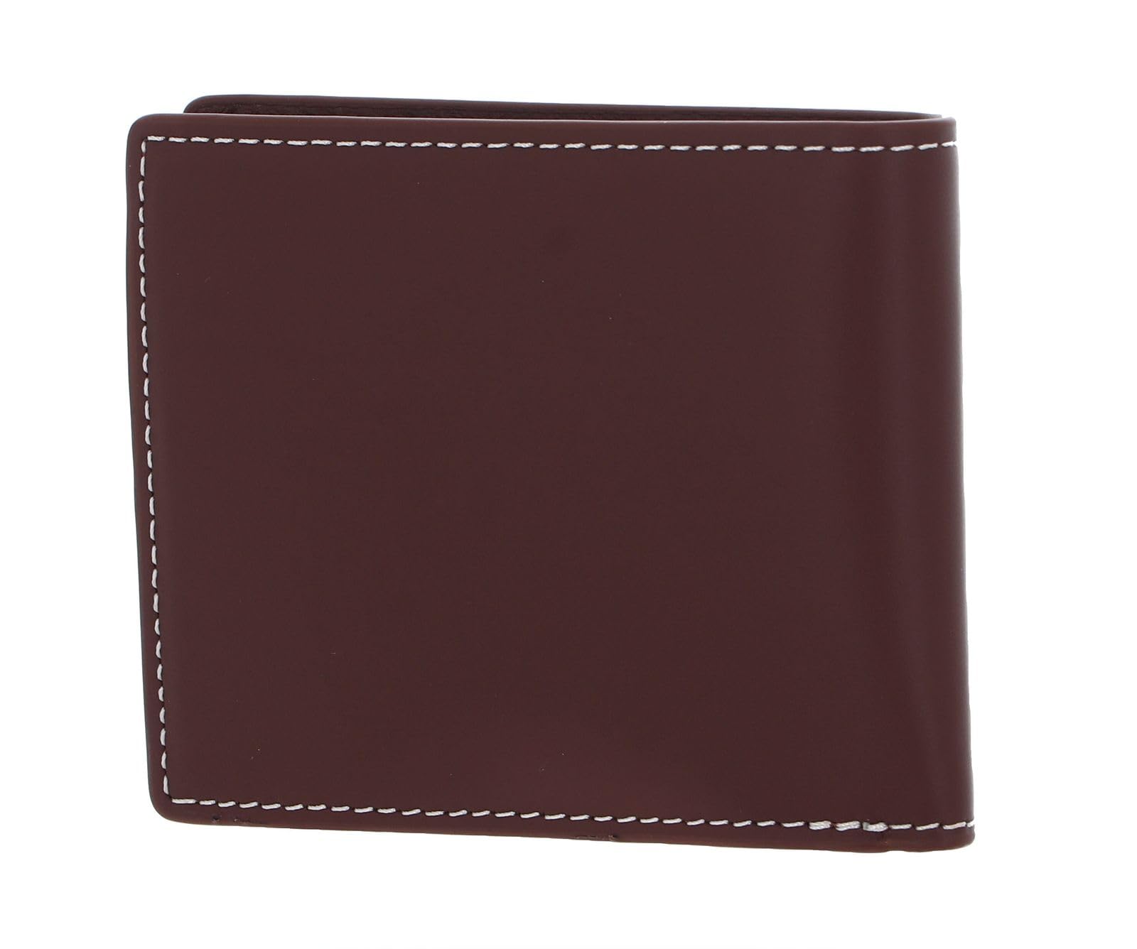 Tommy Hilfiger Cuero Estuche de Tarjetas Llavero Gifting Mini CC Wallet and Keyfob Tan marrón
