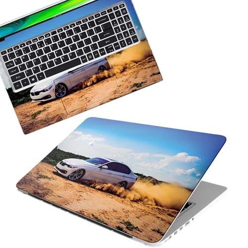 Image of Galaxsia Racing car Full Body Vinyl Laptop Skin /Sticker /Cover Upto 15.6 Inches Laptops Laminated-Removable-HD Quality Compatible for Hp-Dell-Sony-Lenovo-Asus etc.(15x10 Inches)