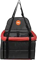 ASSENTO TRANSPET VERMELHO/PRETO Tubline para Cães e Gatos até 10kg