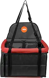 ASSENTO TRANSPET VERMELHO / PRETO Tubline para Cães e Gatos até 10kg