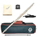 Flauta Transversal C FL03S Prateada Eagle