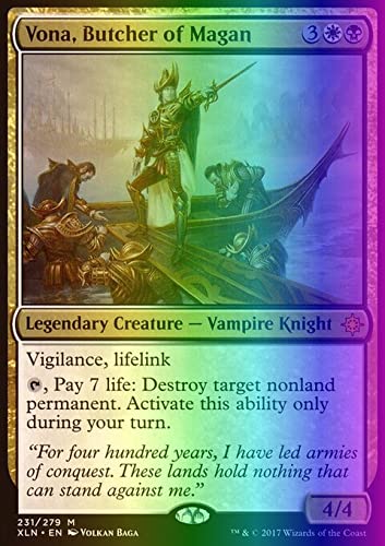 MTG Magic: The Gathering - Vona, Butcher of Magan (231) - Foil Printing 23195FO Ixalan XLN
