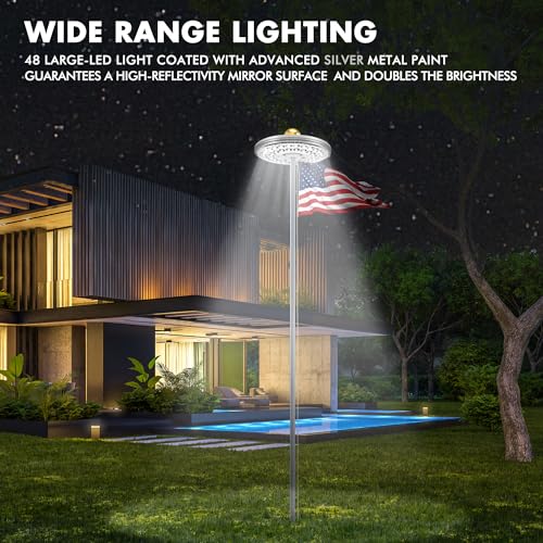Aurolit Flagpole Light Solar Powered thumb #6