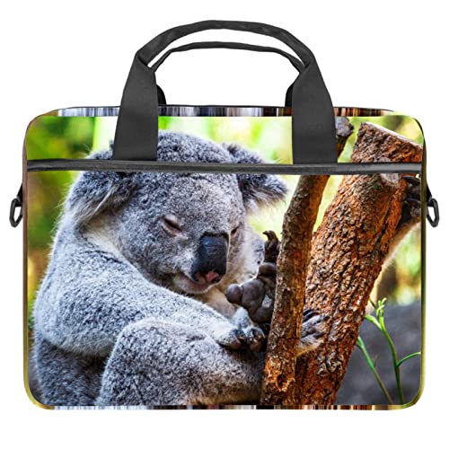 Sac bandoulière pour ordinateur portable Lighthouse finitions soignées motif koala 14 pouces