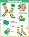 BTONGE 9 Paar Lustige Socken Damen 39-42, Witzige Tier Blume Botanisch Bunte Socken Damen Herren mit Motiv, Lässig baumwollsocken, Atmungsaktiv Baumwolle Crew Socks