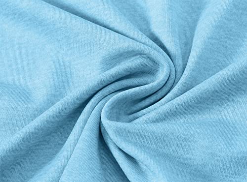 Tbmpoy Golf Polo Shirts For Women Short Sleeve T Shirts Lightweight Athletic Ladies Plus Shirt Quick Dry 4-Button Water Blue M #TOP6