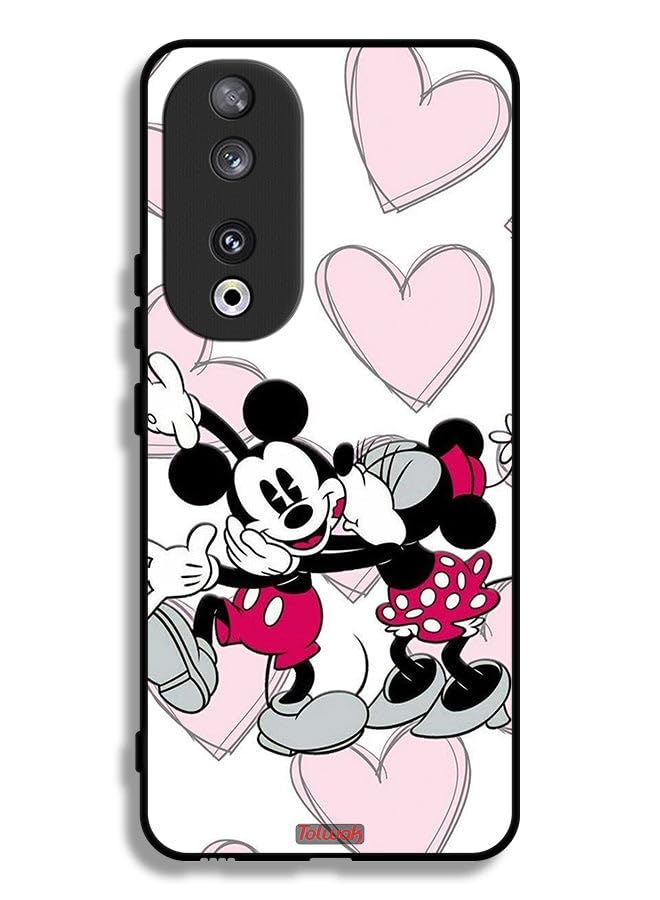 Tolwak Honor 90 Protective Case Cover Mickey Mouse Hug Multicolor