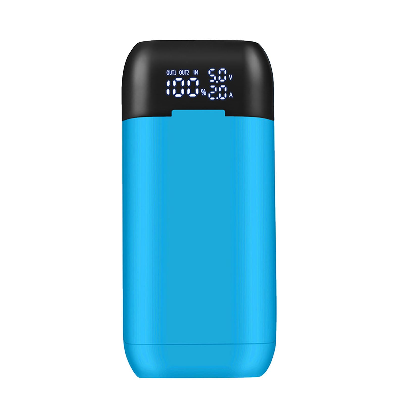 Portable Fast Charging Power Bank with LED Display for 21700/20700/18700/18650