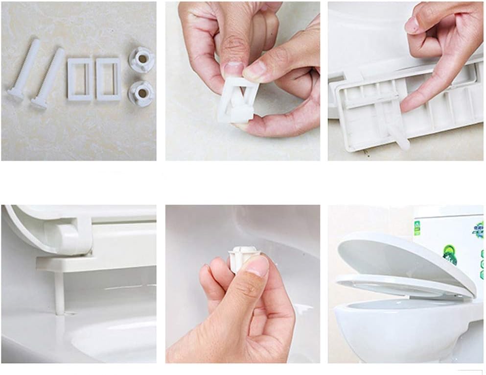 Child and Child Toilet Cover - Parent-Child Dual-use Adult Children and Children Double Toilet Plate Circle Double Letter Toilet Special (Color : E) (D)
