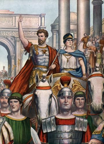 Affiche l'empereur Septime Sévère Tancredi Scarpelli - Toile décoration de salon 60x90cm