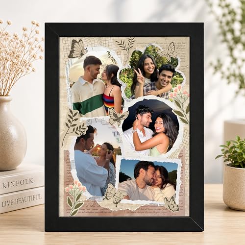 Framekaari Customized Couple Photo Frame | Tabletop & Wall Mount ...