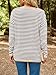 LILLUSORY Womens Sweaters 2025 Early Fall Fashion Must Have Clothes Outfits Striped Lightweight Oversized Ladies Cute Teacher Work Office Pullover Crewneck Long Sleeve Trendy Old Money Tops Clothing