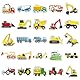 Altaroo Traktor Sticker, 50 Stück Aufkleber Kinder Sticker Fahrzeuge Wasserfeste, Traktor Bagger Aufkleber für Laptop Skateboard Koffer Helm Auto Fahrrad Handy, Geschenk für Kinder Teenager Erwachsene