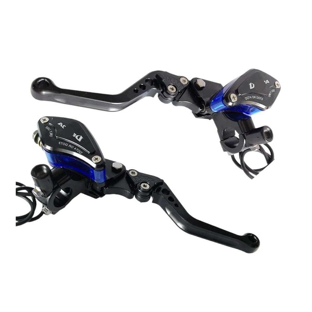 YFDKESY Brake Clutch Levers Handle 1 Pair Universal Motorcycle Hydraulic Clutch Brake Pump Master Cylinder 22mm 7/8'' Handlebar Handle Levers