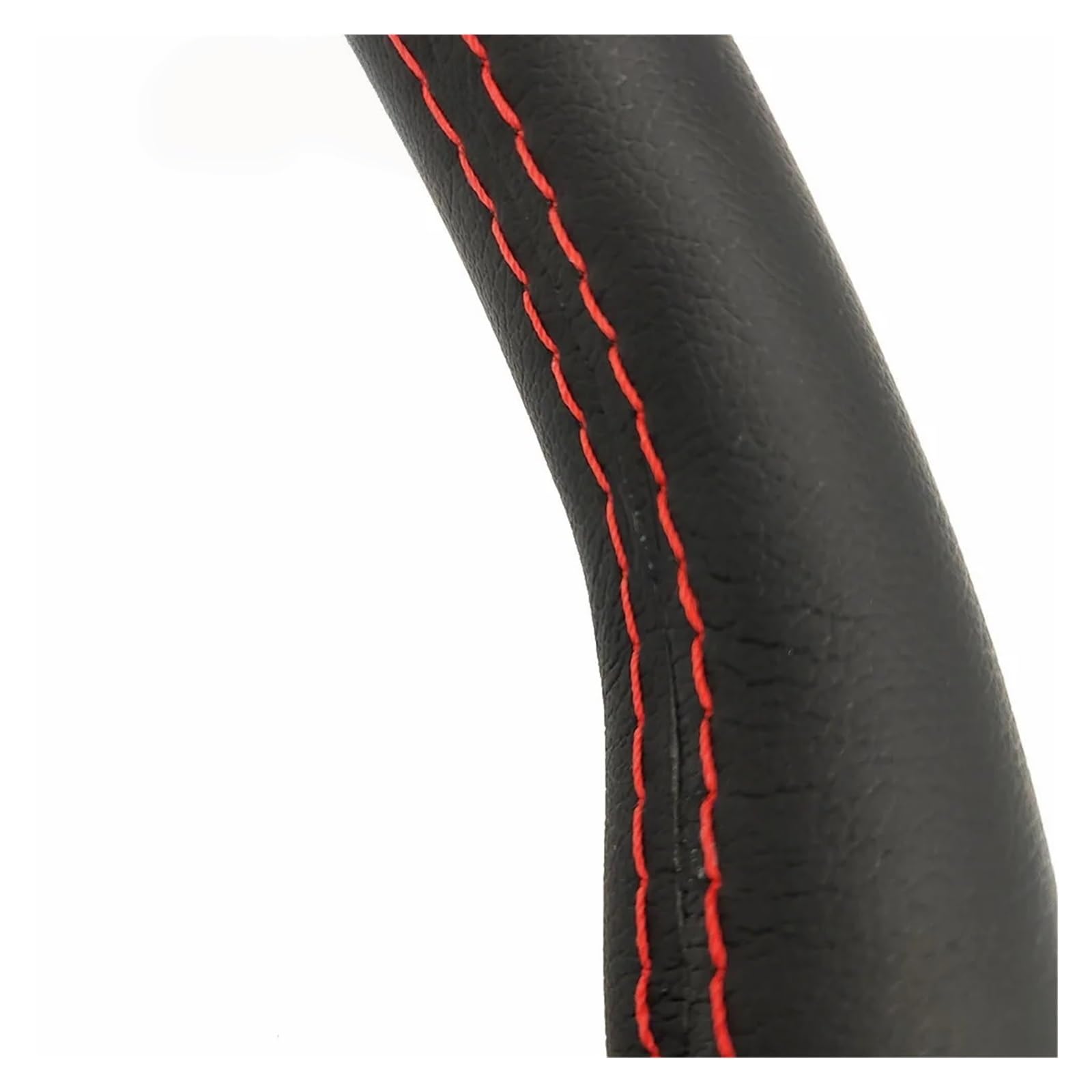 Volant de voiture en cuir noir, 14 pouces, 350mm, Compatible avec V1 Racing Drift Sport, volant plat(Size-2)