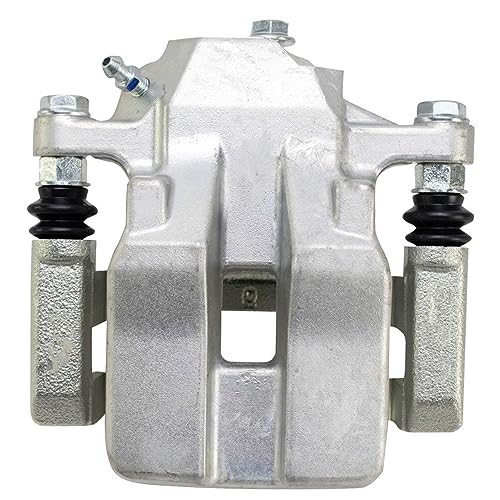 Image of Detroit Axle - Rear Left Brake Caliper with Bracket Replacement for 2012 2013 2014 2015 2016 2017 2018 Toyota RAV4