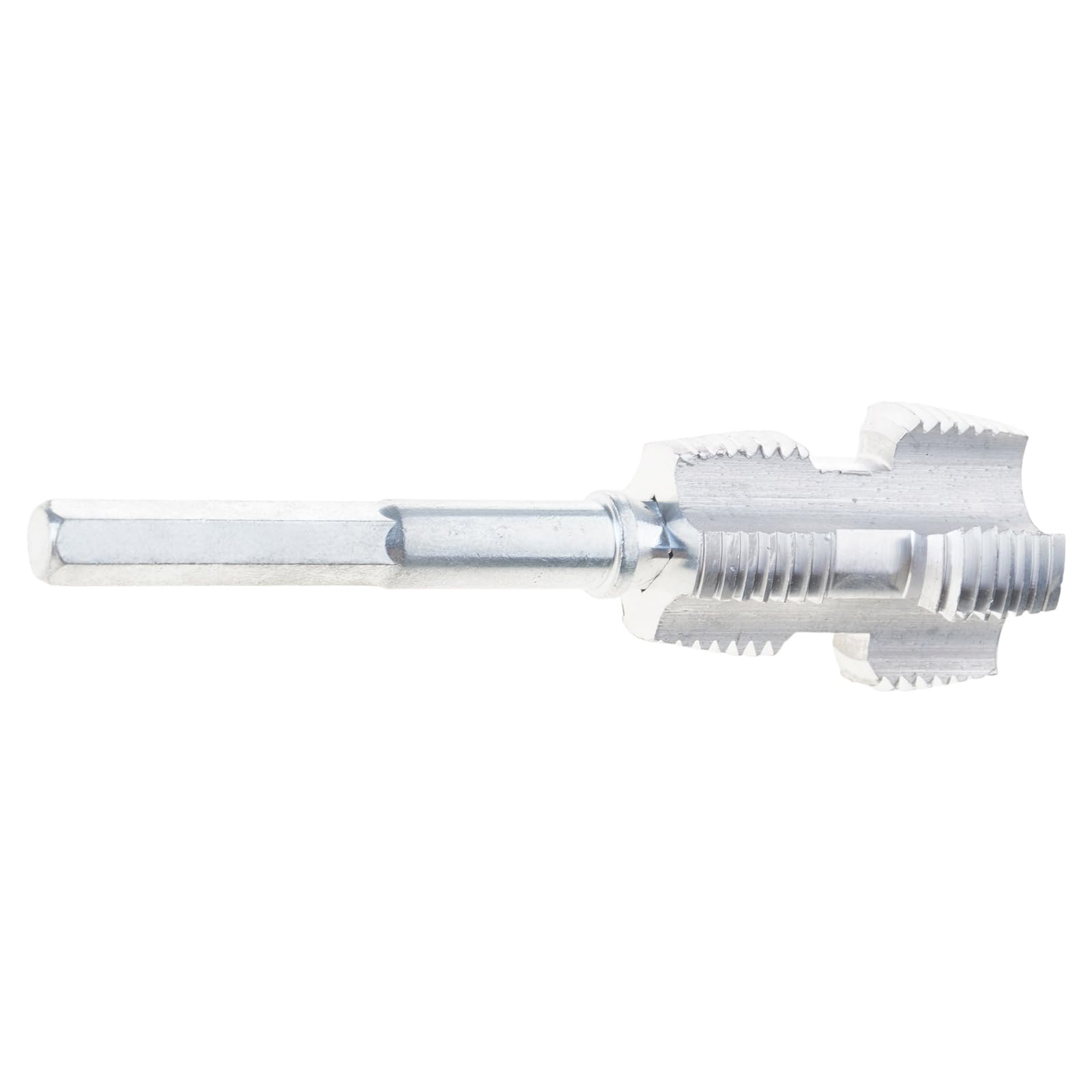 Water Pipe Drill Bit Electric Drill Adapter Water Pipe Expansion Adapter 6.35mm Hexagonal Shank Hole Opener Easy to Use Bit Electric