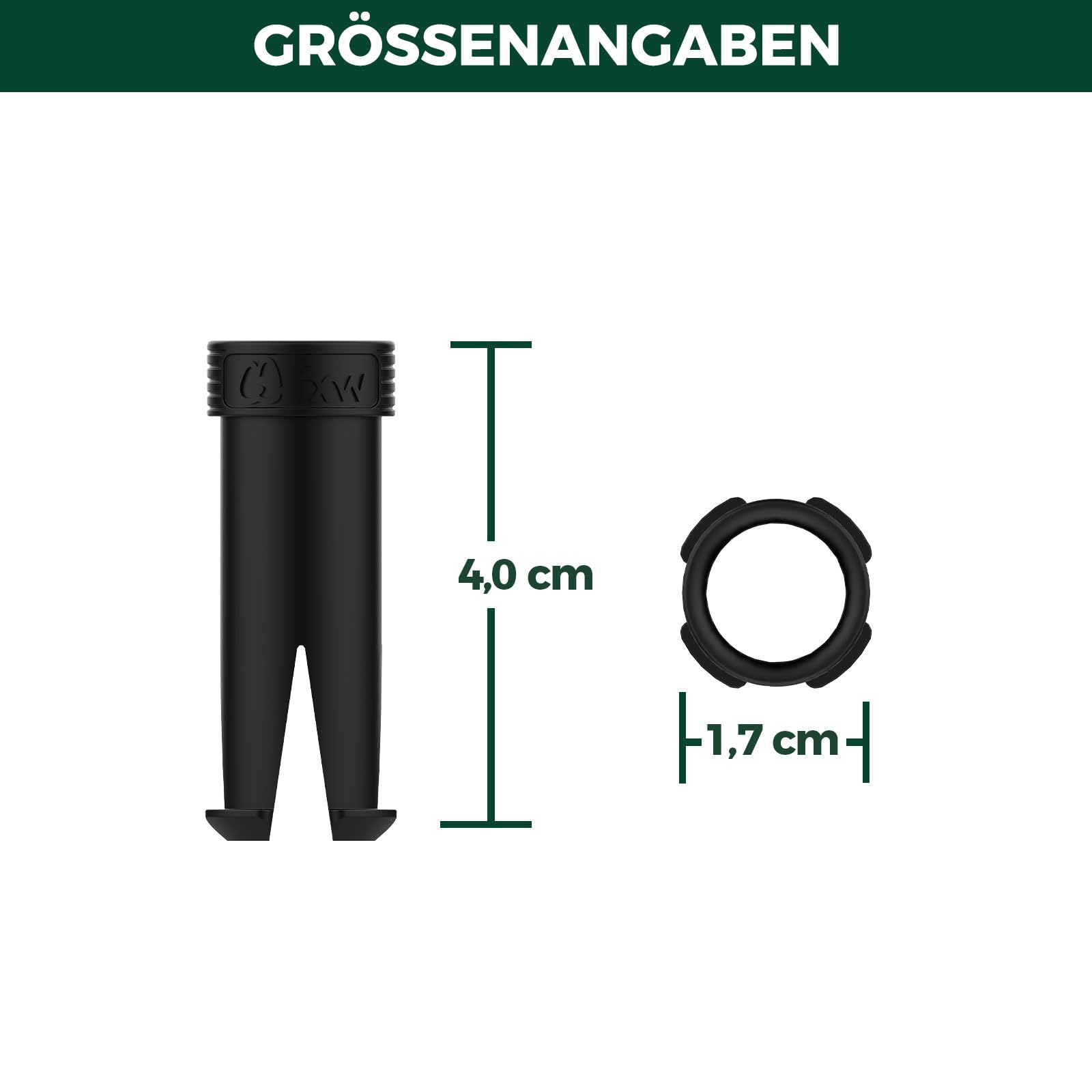 fxw Hundelaufstallzubehör - Schalldämpferrohre, kompatibel mit fxw Rollick/Instant Hundelaufstall (Ersatz für HomePlus/Hundegitter) (32PCS, Schwarz) │ Patentiert