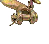 Vista 22 de Mytee Products (10 Pack) G70 1/2" Clevis Slip Hook with Latch - 11,300 LBS WLL Heavy Duty Grade 70 Safety Chain Hook for Trailer Truck Transport
