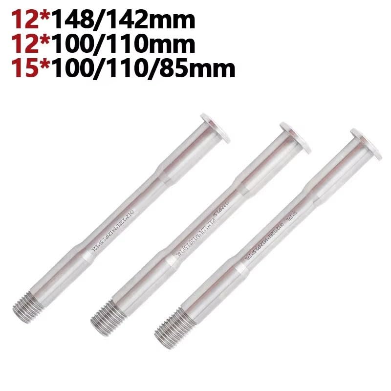 Schnellspanner Fahrrad Titan Fahrrad Steckachse 12mm 15mm Gewinde durch Welle Fahrradnabe Gabelstange Steckachse Fahrrad