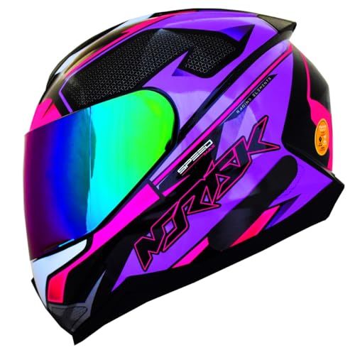 Capacete Norisk Razor Speedmax Rosa Roxo (61/62)
